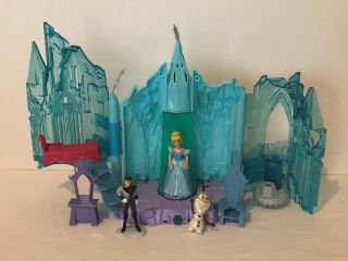 Disney Frozen Ice Castle Palace Playset Magical Lights Light Up House Furniture