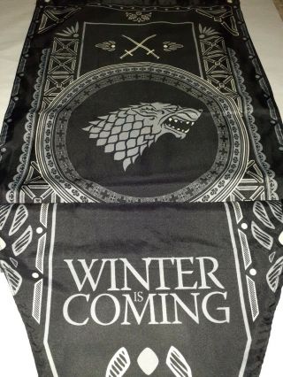 Game Of Thrones - House Stark - House Banner - Wolf