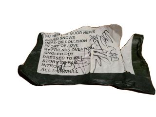 Found Glory Half Set List Signed By Whole Band