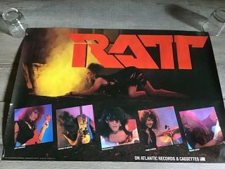 Ratt Out Of The Cellar Promotional Poster