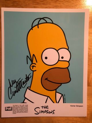 Dan Castellaneta (homer - The Simpsons) Signed 10x8 Colour Photo