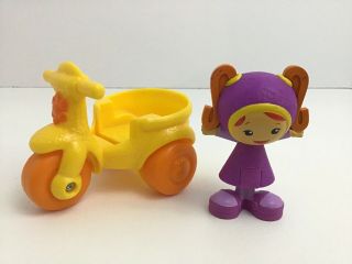 Team Umizoomi Millie And Umiscooter Fisher Price Posable Millie Figure Rare