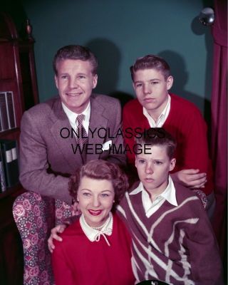 1953 Ozzie And Harriet,  Ricky,  David Nelson Photo Tv Television Icons Americana