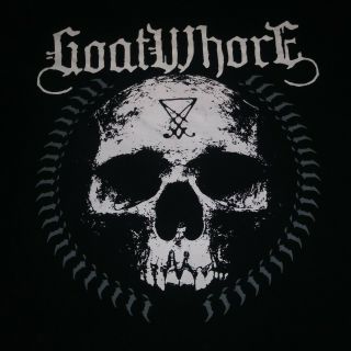 Goatwhore No La Metal Band Skull Logo Rare Vintage Concert Tour Small S T - Shirt
