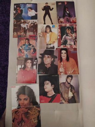 Michael Jackson Vintage Posters Pop 80s Madonna Prince Greek Press