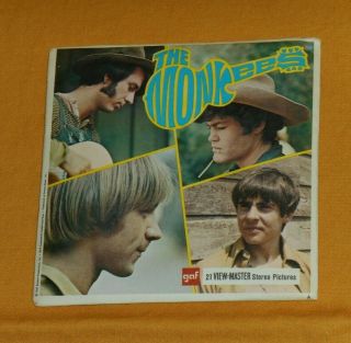 Vintage The Monkees View - Master Reels Packet With Booklet