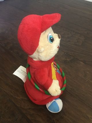 Alvin The Chipmunks Plush Musical Hula Hoop Animated Christmas Dont Be Late Song 2