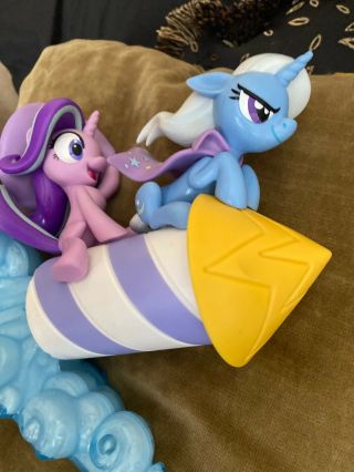 Hasbro My Little Pony Trixie Lulamoon & Starlight Glimmer Sculpture Statue 2