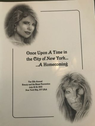 Beauty And The Beast Tv Fanzine Once Upon A Time In The City Of York 2001