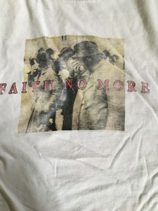 Faith No More - Album Of The Year T Shirt - XL 1997 Brockum Mike Patton Vintage 2