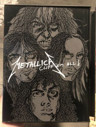 Metallica Cliff Em All Dvd Video Rare Oop Cliff Burton Bass Guitar