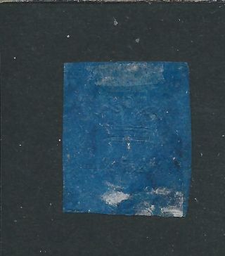 NATAL 1857 - 61 1d BLUE FU SG 1 CAT £1200 2