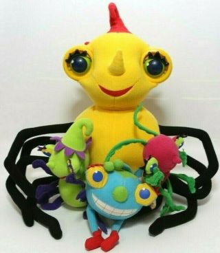 2005 Miss Spider Sunny Patch Singing Buggy Bunch Plush Interactive Toy Complete