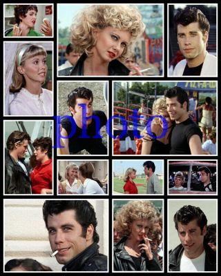 Grease,  Olivia Newton John,  John Travolta,  Stockard Channing,  8x10 Photo