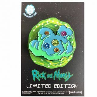Zen Monkey: " Fart " (limited Edition) - Rick And Morty Enamel Pin