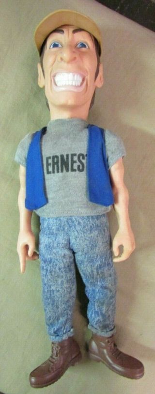 Talking Ernest P.  Worrell Doll W/ Hat Made By Kenner 1989 Mild Voice Distorted