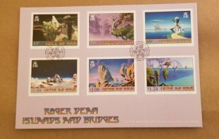 Roger Dean Designed Stamps For Isle Of Man; 1st Day Cover; Depicting Yes Artwork