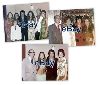 Rare 8x10 Photos Of Elvis Presley & Linda Thompson In Vegas
