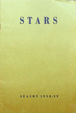 Stars 1938 Promoter Booklet Martha Graham Ballet Caravan Harald Kreutzberg