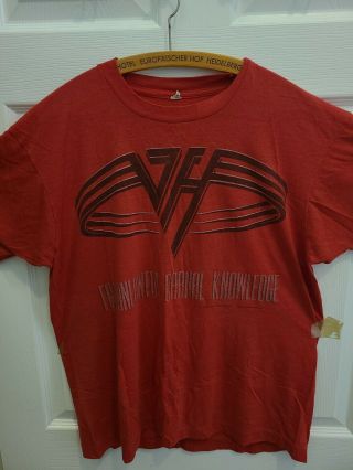 1991 Van Halen Concert T - Shirt For Unlawful Carnal Knowledge Xl Vintage