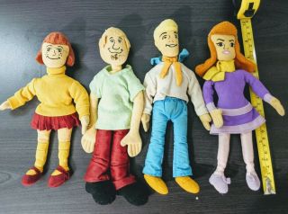 Vtg Scooby Doo Plush Bean Bag - Warner Bros Store Shaggy Velma Fred - Daphne (4)