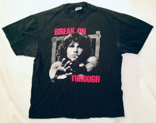 1993 Jim Morrisonthe Doors Break On Through T Shirt Size Xl