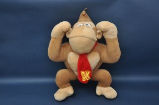 Nintendo Mario Brothers Donkey Kong Plush Toy Doll 22 " Large 2007