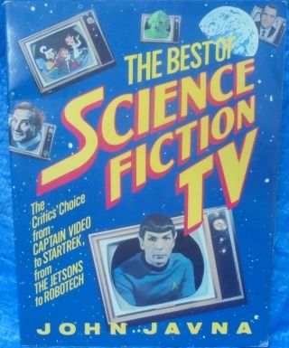 The Best Of Science Fiction Tv Book 1987 Star Trek Battlestar Galactica Robotech