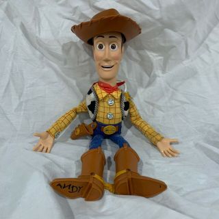 Vintage Toy Story Sheriff Woody Pull - String Talking Doll Andy’s Room Hasbro