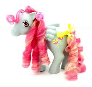 ⭐️ My Little Pony ⭐️ G1 Candy Cane Sugar Apple Scented W/orig Factory Curls