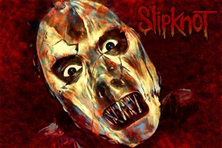 Slipknot Poster Art " Left Behind " Paul Gray Tribute Large 20x30 Print