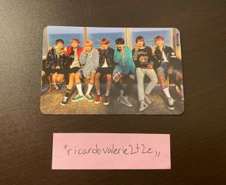 Bts - You Never Walk Alone - Official Group Photocard