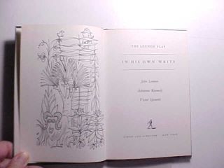 1968 JOHN LENNON PLAY (BEATLES) IN HIS OWN WRITE FIRST AMERICAN EDITION 35 pp. 3
