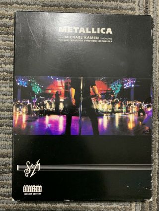 Metallica - S&m With The San Francisco Symphony Orchestra 2 Dvd
