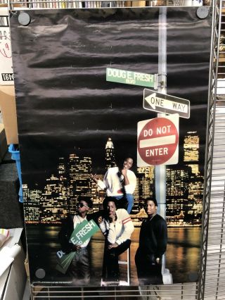Doug E.  Fresh And The Get Fresh Crew - Old School Nyc Hip Hop Poster - Vintage