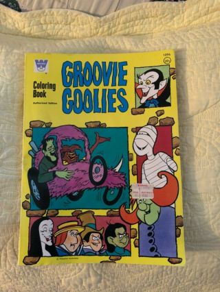 Groovie Goolies Coloring Book 1971