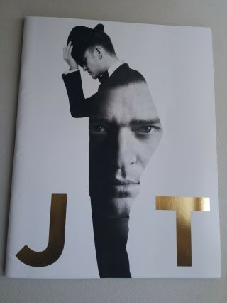 Justin Timberlake The 20/20 Experience World Tour 2014 Photo Book/poster Book