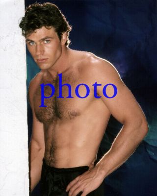 Jon Erik Hexum 588,  Barechested,  Shirtless,  Beefcake,  Voyagers,  Cover Up,  8x10 Photo