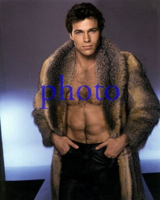 Jon Erik Hexum 594,  Barechested,  Shirtless,  Beefcake,  Voyagers,  Cover Up,  8x10 Photo