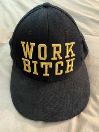 Britney Spears " Work Bitch " Snapback Hat,  One Size,  Piece Of Me Las Vegas