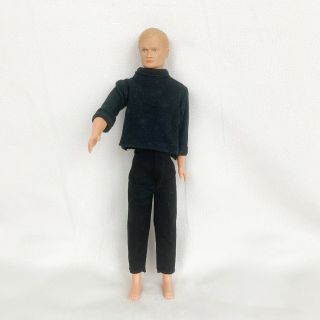 Vintage 1960s Gilbert The Man From Uncle Illya Kuryakin Action Figure Doll 12 "