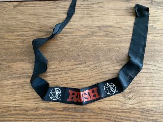 Rush 1984 Rare Vintage Head Band 40 Inchs In Length