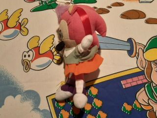 RARE 1994 SEGASonic Celebration Amy Rose Plush Toy Doll Sonic the Hedgehog SEGA 2