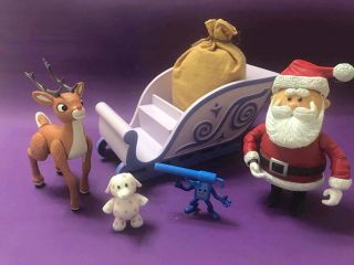 Rudolph The Red - Nosed Reindeer Santa Sleigh Return To The Island Of Misfit Toys