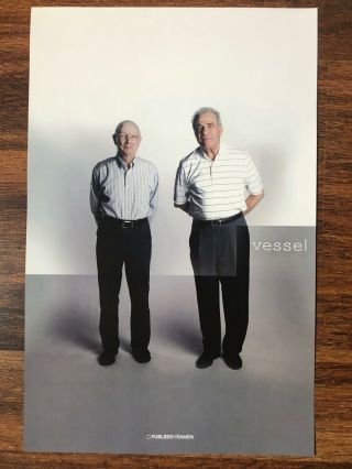 Rare Twenty One Pilots Vessel 11x17 Official Promo Poster Bin Gets Two