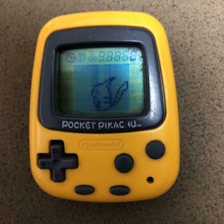 Pocket Pikachu Yellow Nintendo Pedometer Virtual Pet Tamagotchi Toy A459 Pokemo