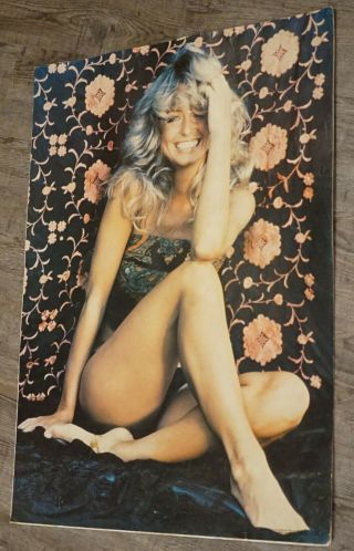 1977 Farrah Fawcett Paisley Poster - Pro Arts Inc.  20 " X 28 "