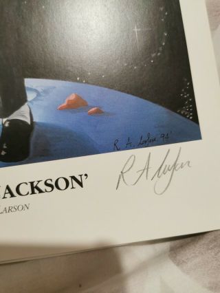 Michael Jackson By Rob Larson Limited Edition Signed By Artist Print 3