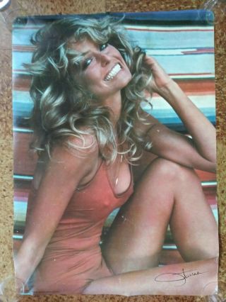 Farah Fawcett - Vintage 1976 Poster - 20 X 28 Charlie 