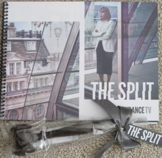 The Split Sundance Tv 2018 Promo Print Press Kit,  Chocolate Gavel Nicola Walker